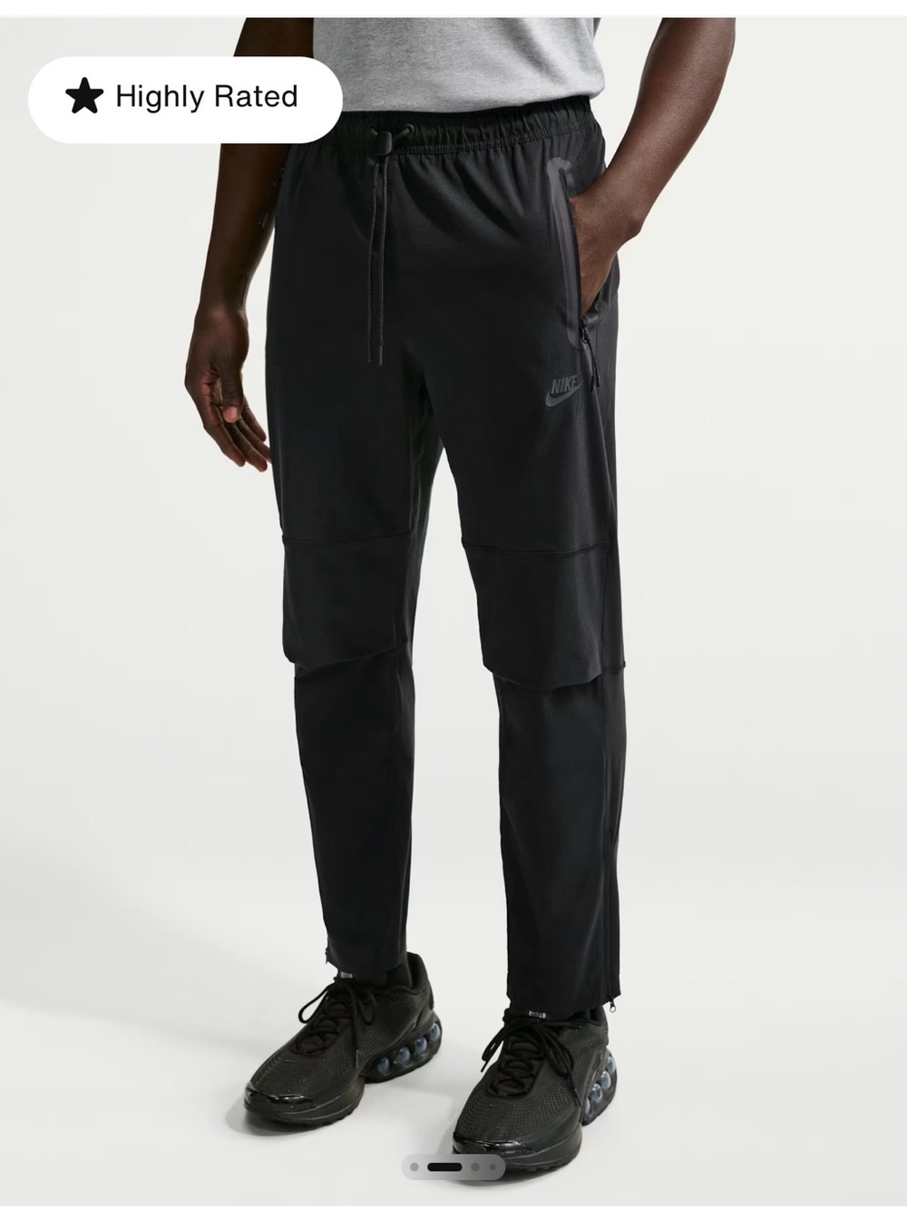 Nike Tech
Men's Woven Trousers Sz-XXXL